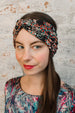 Turban Headband - filigree liberty of london print-Women's Turban Headbands-Jessica Rose-Toronto Canada